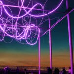 Nordic Lights Festival Of Cool light installation