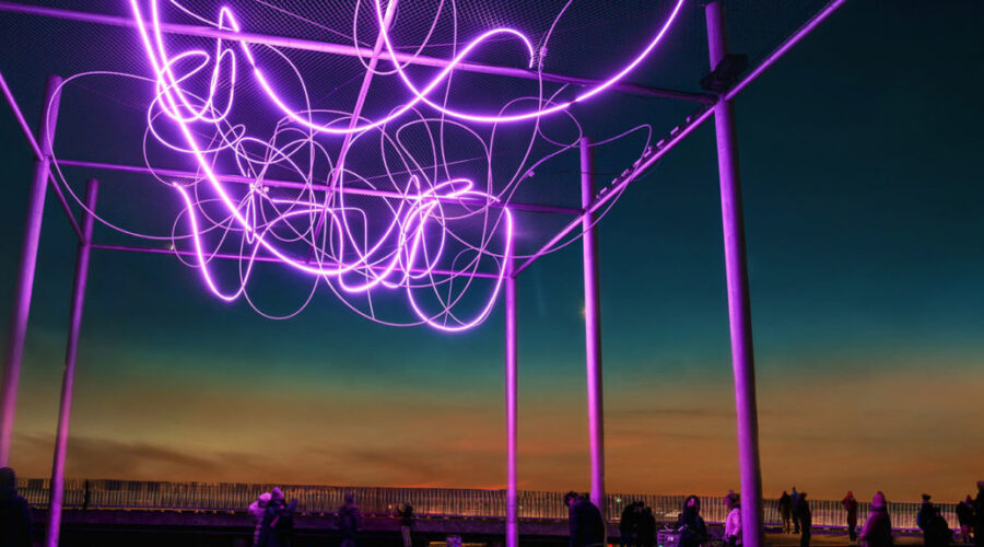 NORDIC LIGHTS: A Fun Series of Light Art Installations at Toronto’s Waterfront