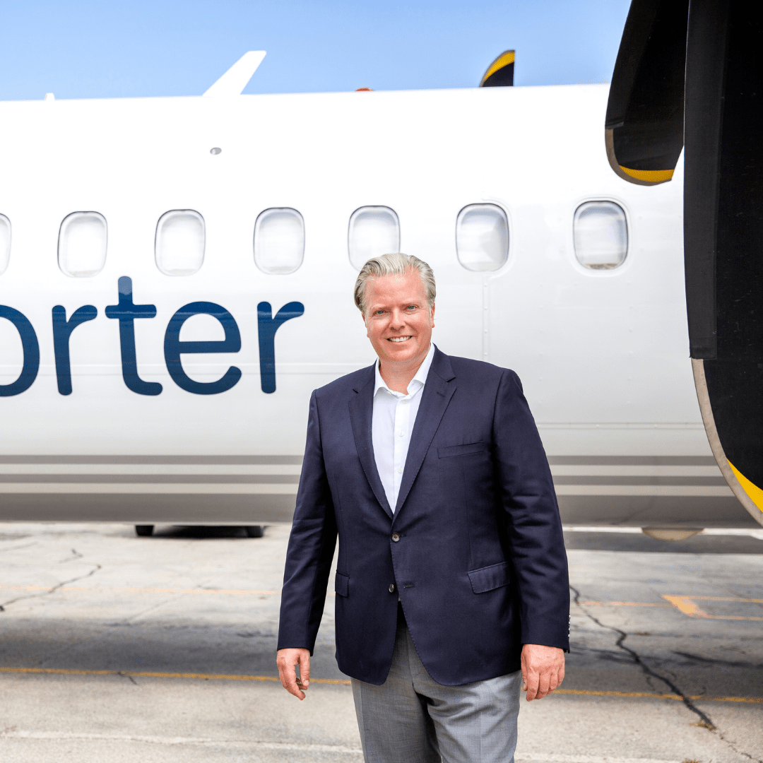 Waterfront East LRT Support Porter Airlines Michael Deluce