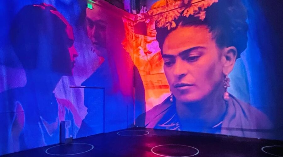 Immersive Frida Exhibit Toronto Waterfront