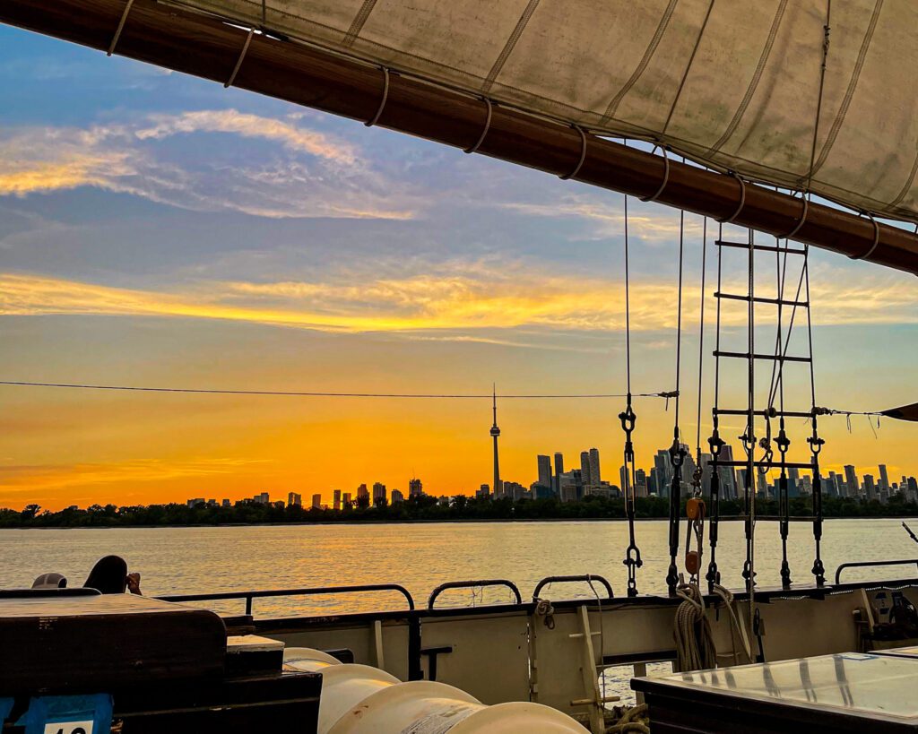 Kajama Boat Cruise Toronto Waterfront Skyline